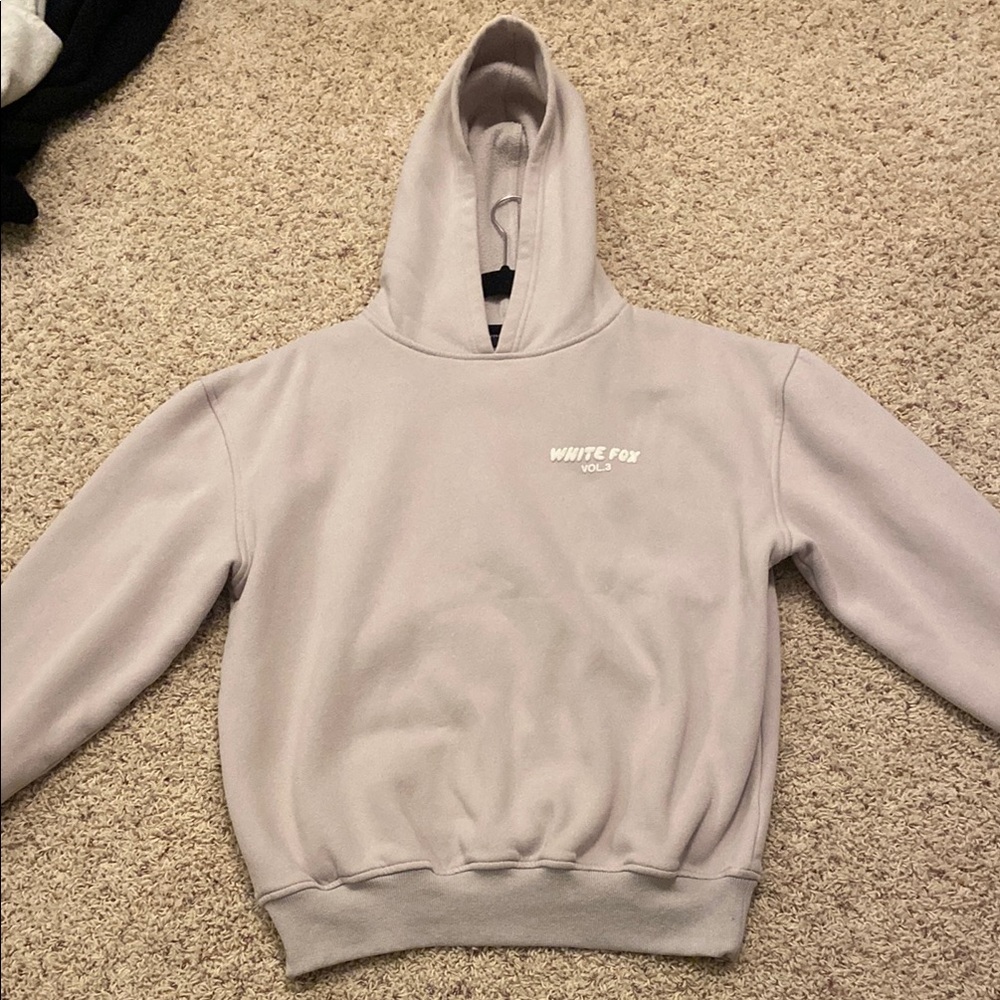 White Fox Boutique Gray Hoodie